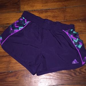 Adidas geometric pattern shorts